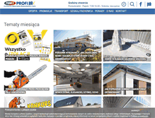 Tablet Screenshot of profipsb.pl